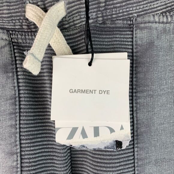 NWT Zara Boy’s Kids Dark Gray Ottoman Soft Cotton Short Size 9 - Picture 5 of 9